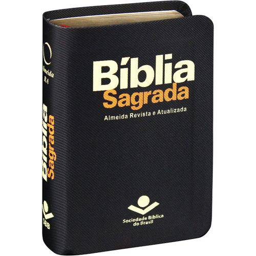 Bíblia Sagrada Edição de Bolso - Capa Preta Sbb