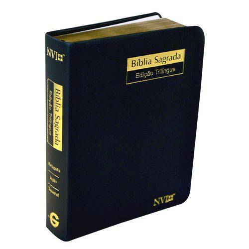 Bíblia Sagrada - Edição Trilíngue