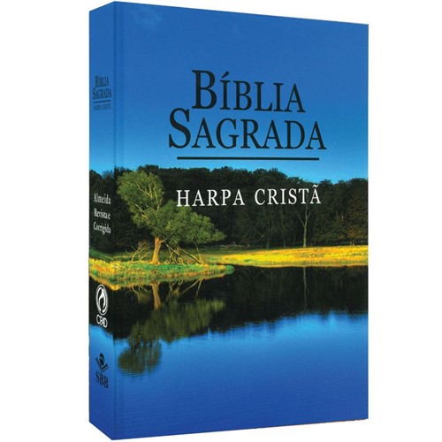 Bíblia Sagrada Harpa Cristã Fonte de Bênçãos - Lago