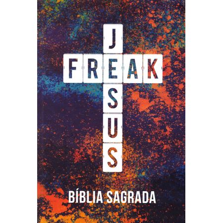 Bíblia Sagrada Jesus Freak Capa Dura Color