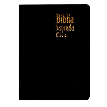 Bíblia Sagrada Letra Média RC Luxo Preta
