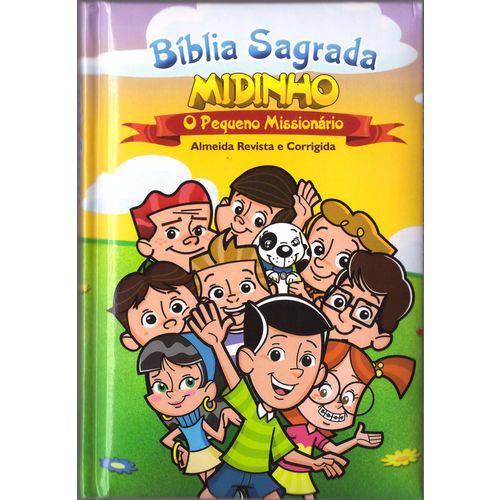 Bíblia Sagrada Midinho- o Pequeno Missionário (Capa Dura Almofadada)