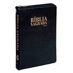 Bíblia Sagrada: Mini com Zíper e Índice - Azul Mar - Bookmix Comércio de Livro LTDA.