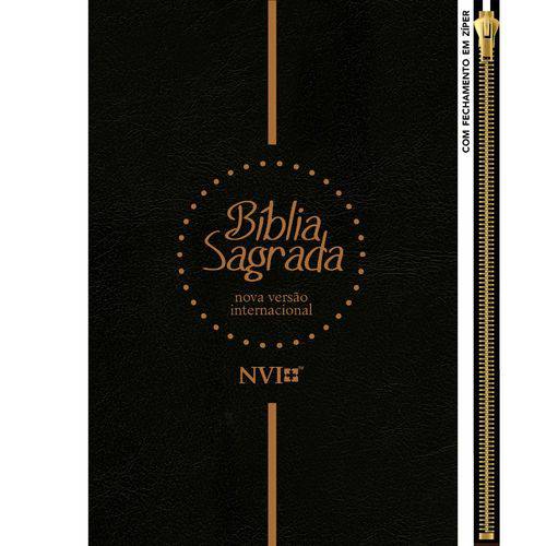 Bíblia Sagrada NVI Gigante – Capa Zíper Pret