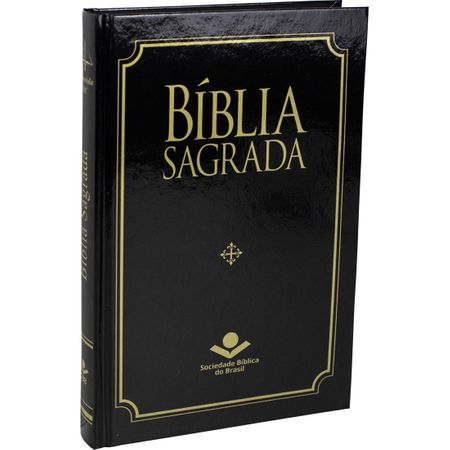Bíblia Sagrada RC Capa Dura Preta