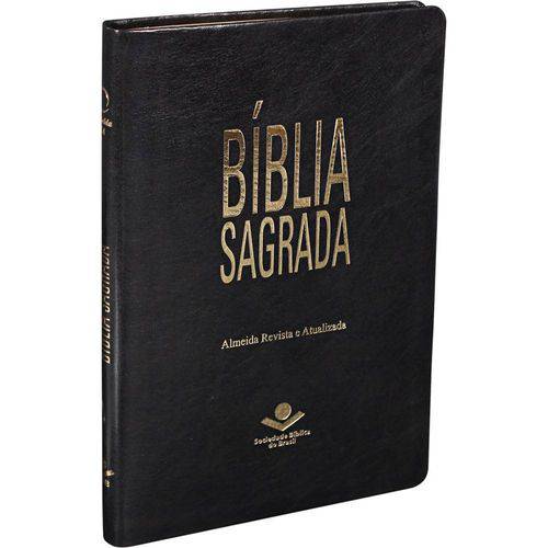 Bíblia Sagrada Revista e Atualizada - Edição para Evangelização - Preto Nobre