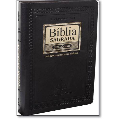 Bíblia Sagrada - Revista e Corrigida com Letra Gigante
