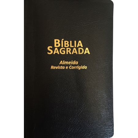 Bíblia Sagrada Slim Corvetex Preta