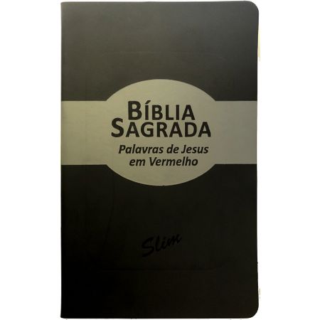 Bíblia Sagrada Slim RC Preta