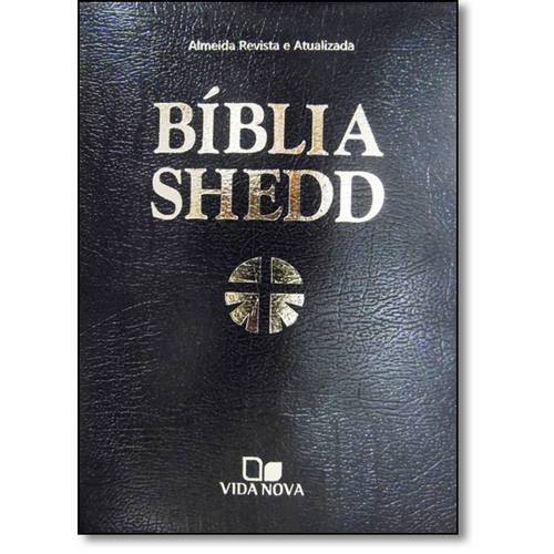Bíblia Shedd - Covertex Preta - Almeida Revista e Atualizada