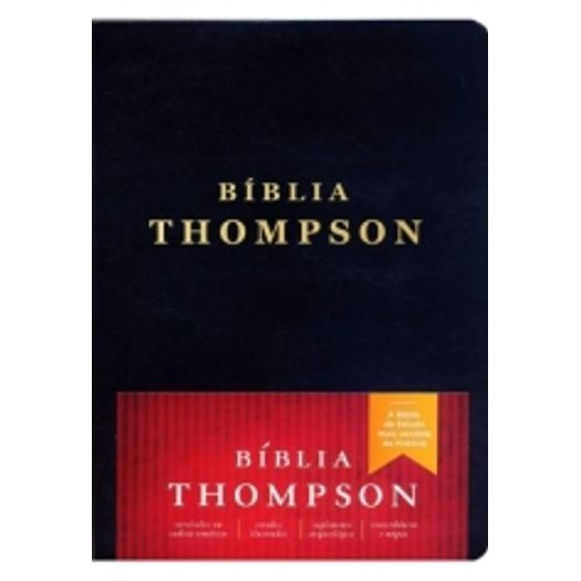 Biblia Thompson - Capa Preta - Vida