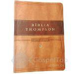 Bíblia Thompson - Letra Grande - Marrom Claro e Escuro