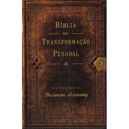 Bíblia Transformação Pessoal Emborrachada Estampada