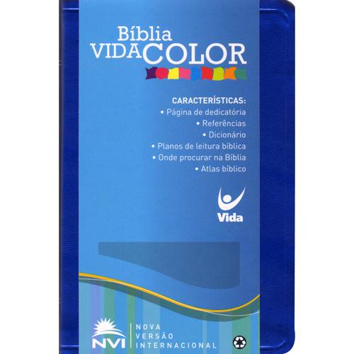 Bíblia Vidacolor (Azul)