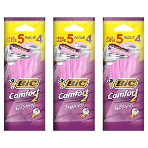 Bic Confort 2 Sensível Women Aparelho C/5 (kit C/03)