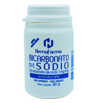 Bicarbonato de Sódio Hemafarma 80g