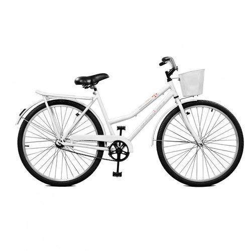Bicicleta 26 Kamilla Freio Manual - Master Bike - Branco