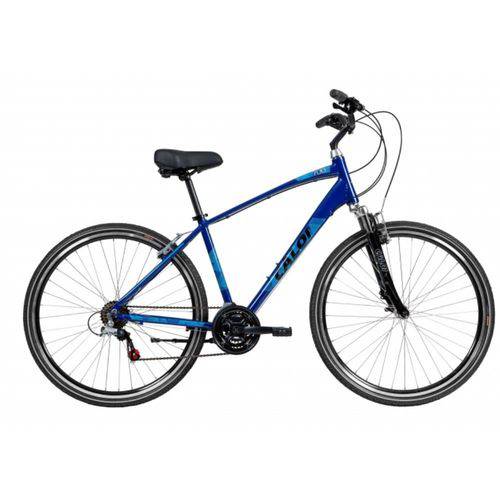 Bicicleta 700 Azul 21v Tamanho 18 A18 - Caloi