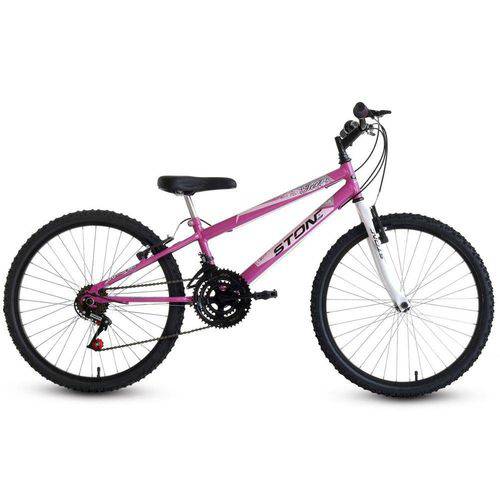Bicicleta Adulto Teen Feminina Aro 24 Stone Bike