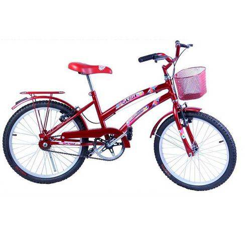 Bicicleta Aro 20 Dalannio Bike F Susi Vermelha