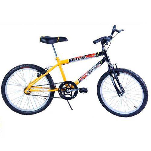 Bicicleta Aro 20 Dalannio Bike M Kids Amarelo com Preto