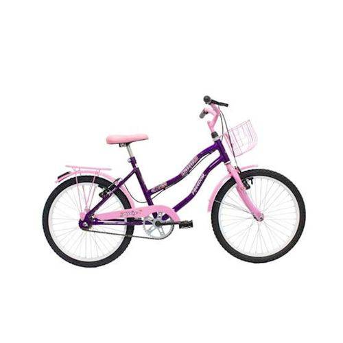 Bicicleta Aro 20 Kissy Violeta/rosa Freedom