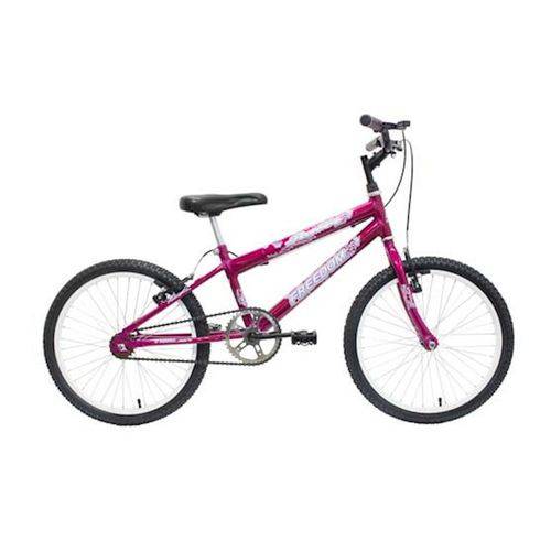 Bicicleta Aro 20 Racer Pink Freedom