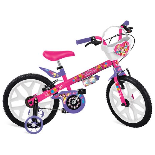 Bicicleta Aro 16 Princesas Disney - Bandeirante