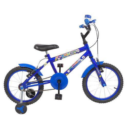 Bicicleta Aro 16 Touch Fast Azul