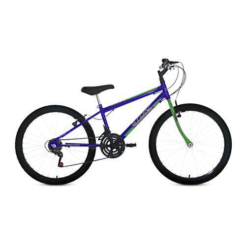 Bicicleta Aro 24 Teen 18V Masculina Azul - Stone Bike