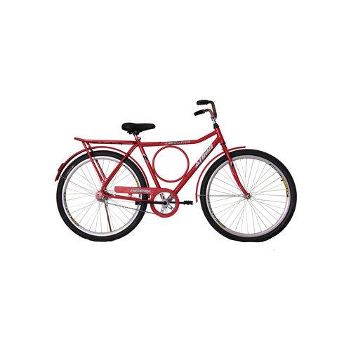 Bicicleta Aro 26 Executivo com Pedal Vermelha Athor Bike