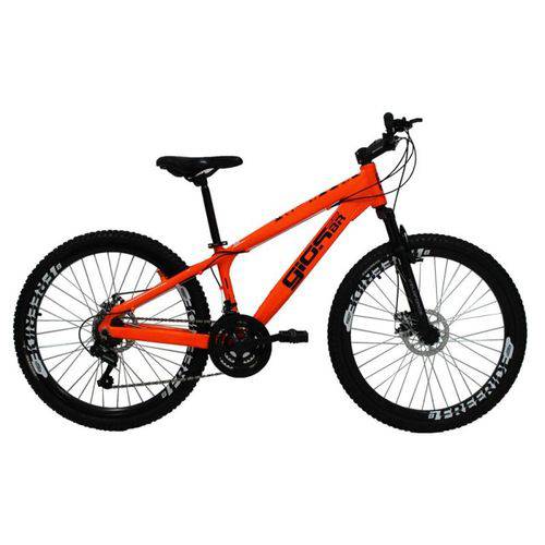 Bicicleta Aro 26 Gios Frx Freeride 21v Laranja Neon