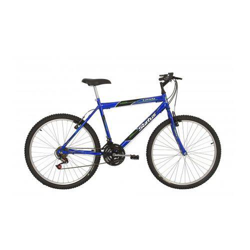 Bicicleta Aro 26" 18 Marchas Status Lenda - Azul