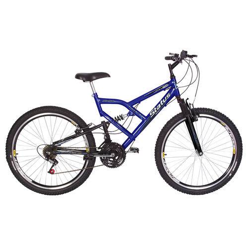 Bicicleta Aro 26" 18v Status Full - Azul
