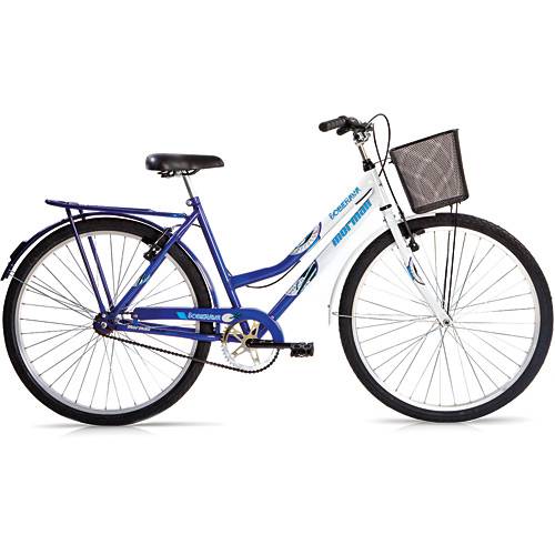 Bicicleta Aro 26' Soberana FF C/ Cesta Freio Frio - Azul - Mormaii