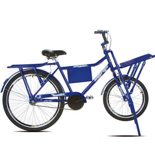 Bicicleta Aro 26 Sport Bike Cargueira Azul