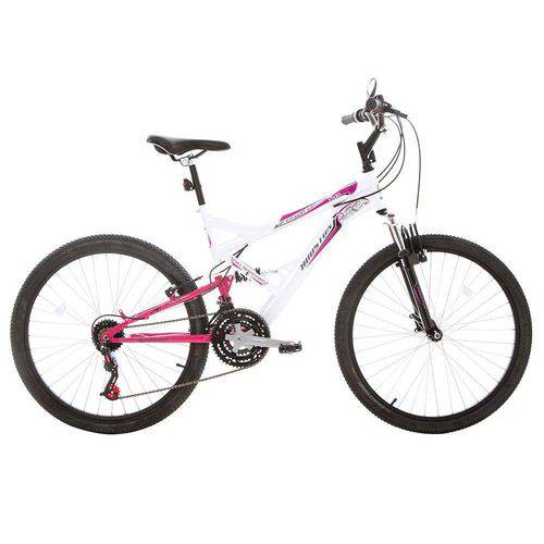 Bicicleta Aro 26 Vivid Branca/rosa - Houston