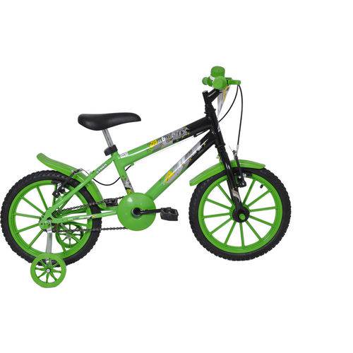 Bicicleta Athor Aro 16 Baby Lux Masculina Verde