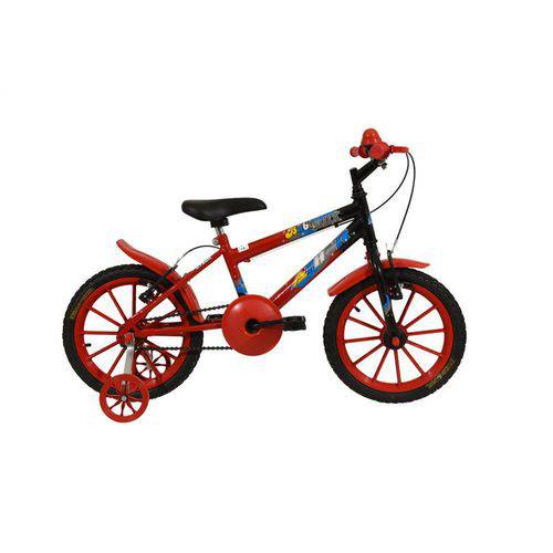 Bicicleta Athor Aro 16 Baby Lux Masculina Vermelha