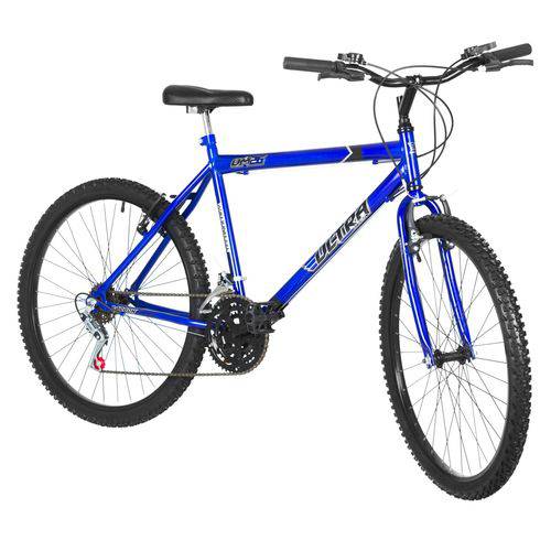 Bicicleta Azul Aro 26 18 Marchas Carbono Pro Tork Ultra