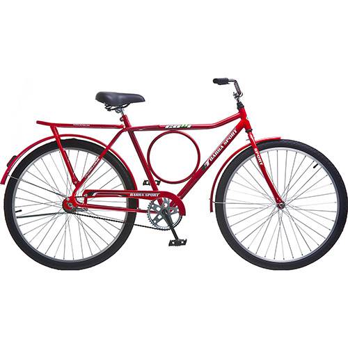 Bicicleta Barra Sport Vermelha Conta Pedal - Colli Bike