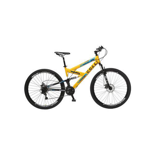 Bicicleta Colli Extreme Pro Full Susp Aro 29 Amarelo Neon