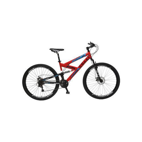 Bicicleta Colli Extreme Pro Full Susp Aro 29 Vermelho