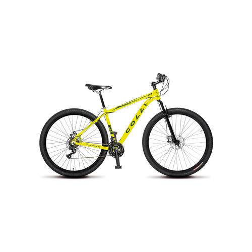 Bicicleta Colli High Performance Full Susp Aro 29 Amarelo Neon