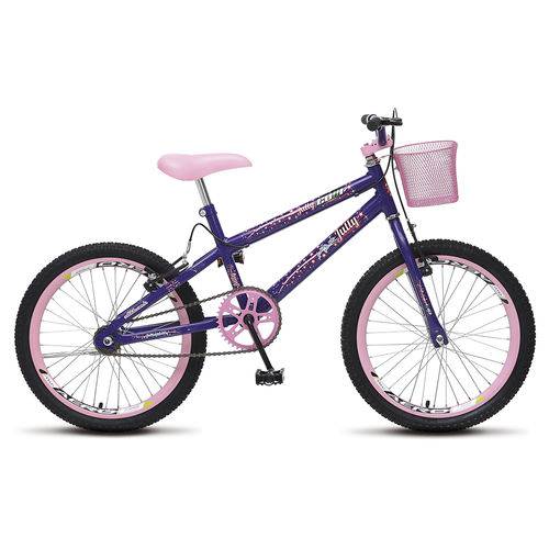 Bicicleta Colli Jully Aro 20 Aero Violeta Fem.