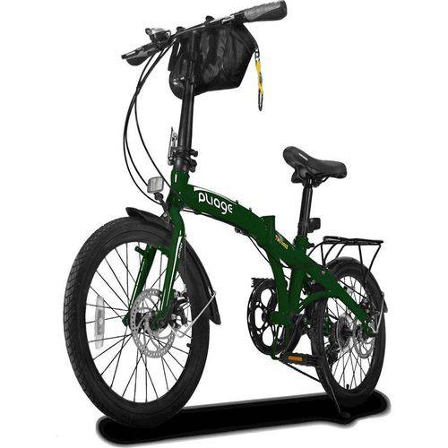 Bicicleta Dobrável Two Dogs Pliage Plus - Verde
