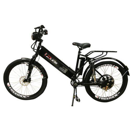 Bicicleta Elétrica Confort FULL 800W 48V 15Ah Cor Preta