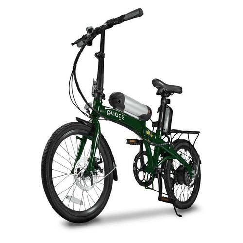 Bicicleta Elétrica Dobrável Two Dogs Pliage Verde