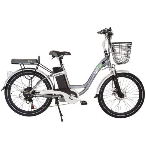Bicicleta Elétrica Lev E-bike L Aro 24 - Cinza