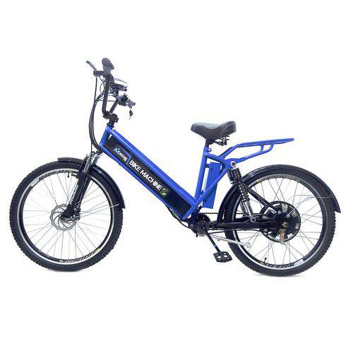 Bicicleta Elétrica Machine Motors New Premium 800W 48V Azul